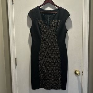 Black and gold dress size 14